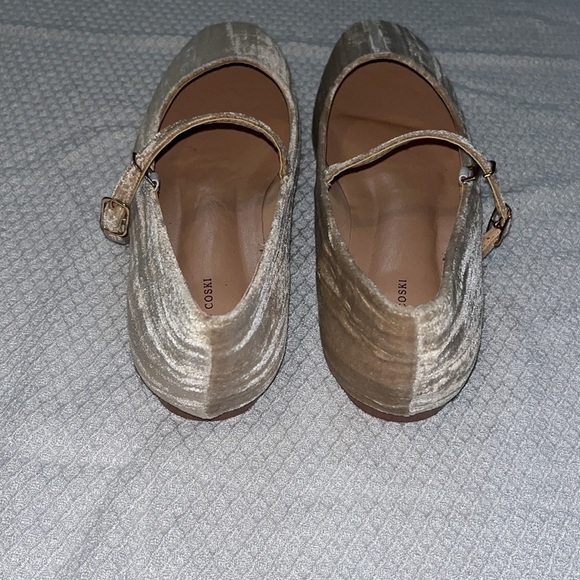 TSKO COSKI Womens Velvet Mary Jane Ballet Flat Size 38 US Size 7.5 - Picture 8 of 12